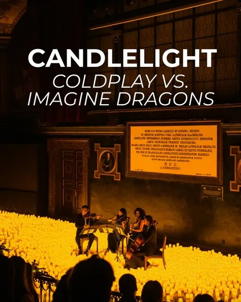 Candlelight: Coldplay vs. Imagine Dragons - Hotel Colonnade Coral Gables (Live Events in Coral Gables)