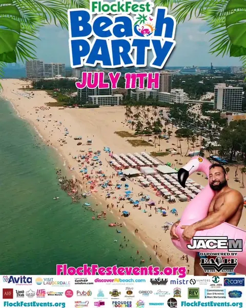 FlockFest 11th Annual Beach Party - Fort Lauderdale Beach (Live Events in Fort Lauderdale)