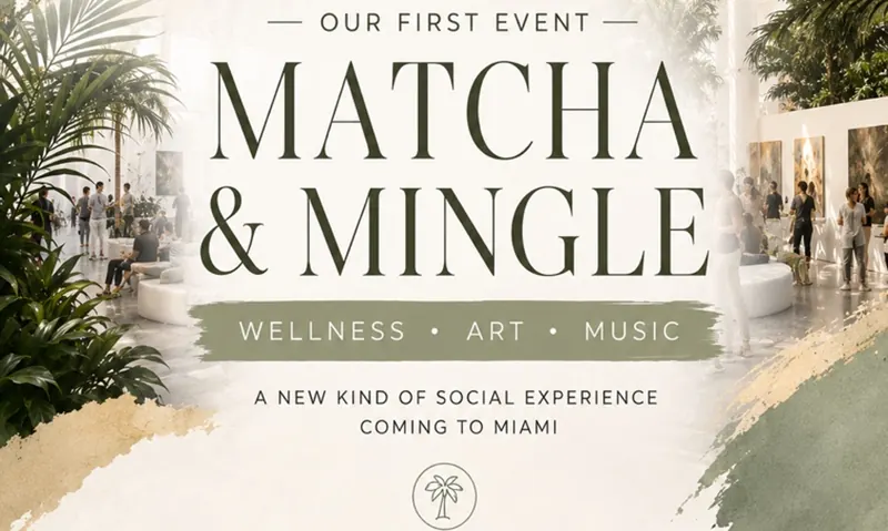 Matcha and Mingle - Fitness & Wellness Activities plan with Plus in Miami