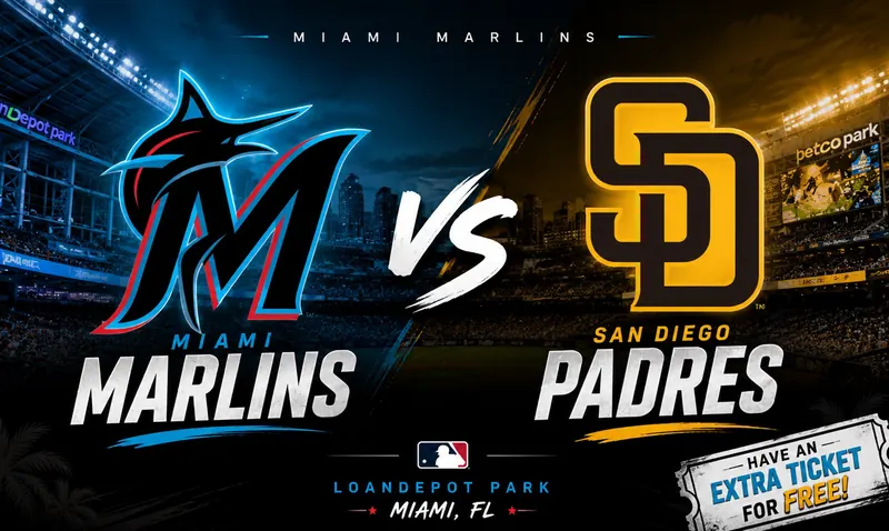 Miami Marlins Vs San Diego Padres - Sports Events plan with Ernesto in Miami