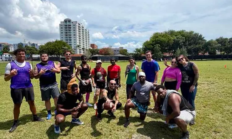 Flag Football - Sports Events plan with Smooth in Miami