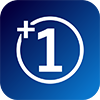 Plus 1 app logo